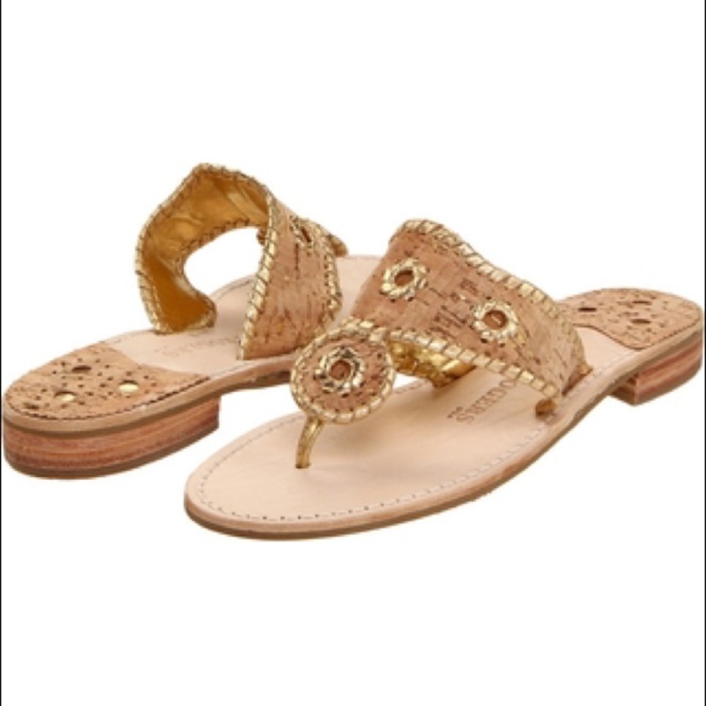 Gold Cork Jack Rogers